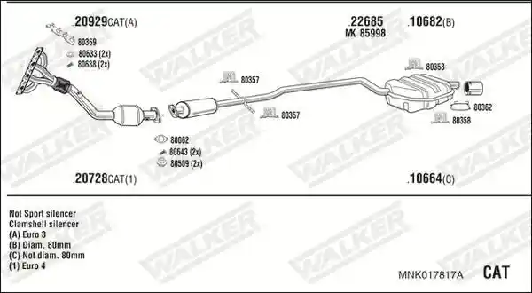 WALKER MNK017817A