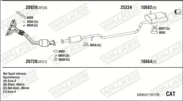 WALKER MNK017817B
