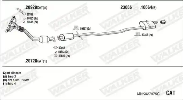 WALKER MNK027975C