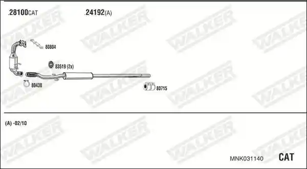 WALKER MNK031140