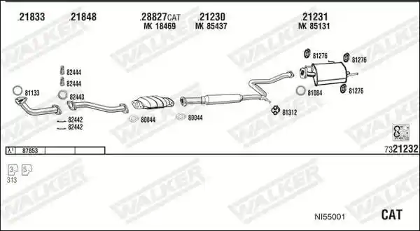 WALKER NI55001