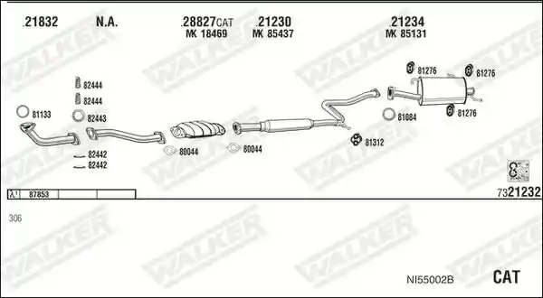WALKER NI55002B