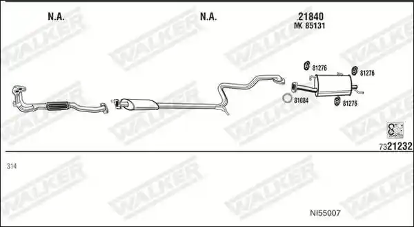 WALKER NI55007