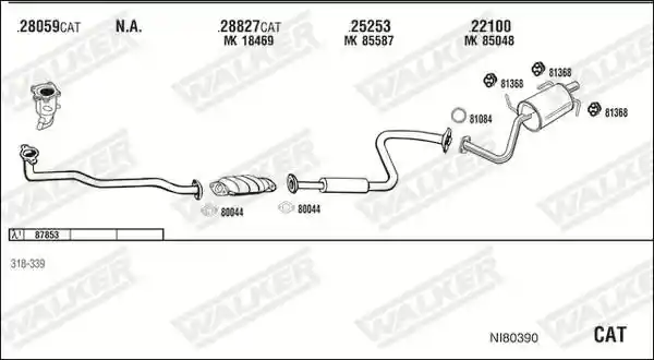 WALKER NI80390