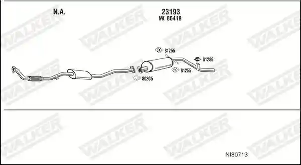 WALKER NI80713