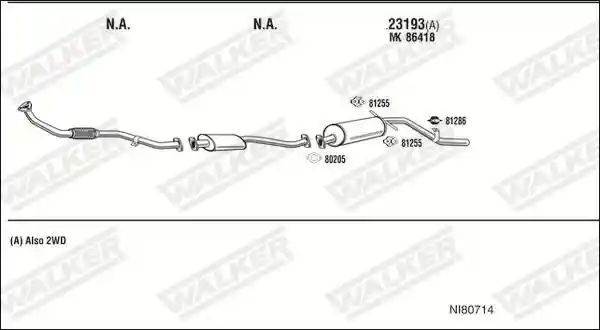 WALKER NI80714