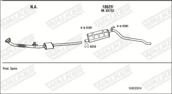 WALKER NI83004