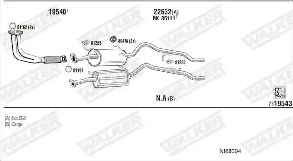 WALKER NI88004
