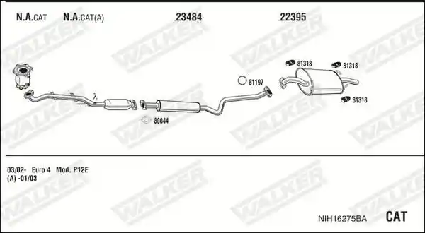 WALKER NIH16275BA