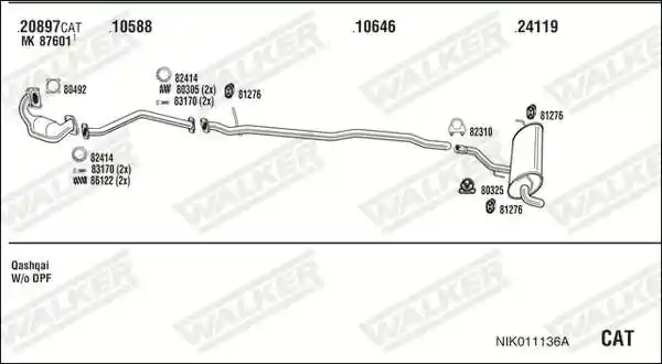WALKER NIK011136A