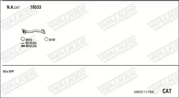 WALKER NIK011178A