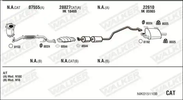 WALKER NIK015110B