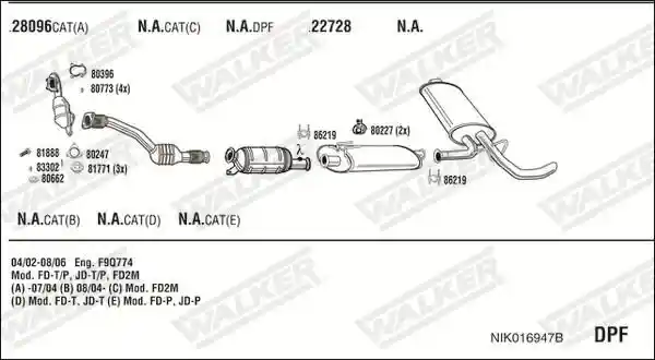 WALKER NIK016947B