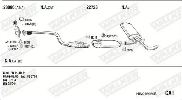 WALKER NIK016950B