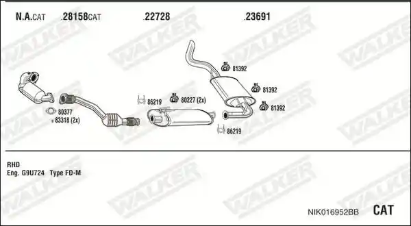WALKER NIK016952BB