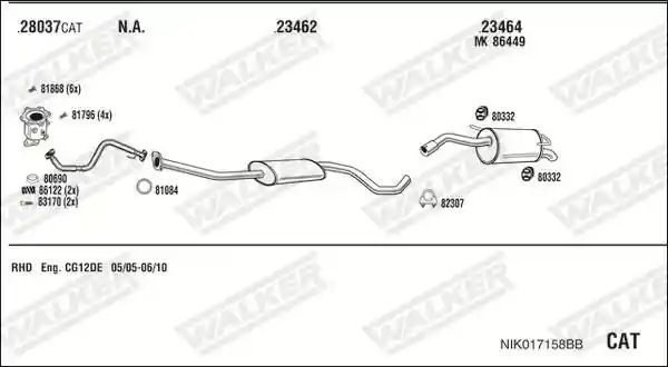 WALKER NIK017158BB
