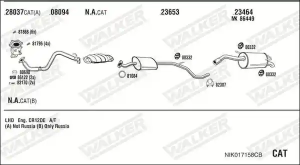 WALKER NIK017158CB