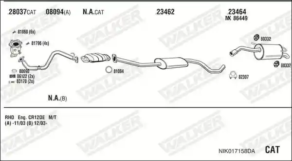 WALKER NIK017158DA