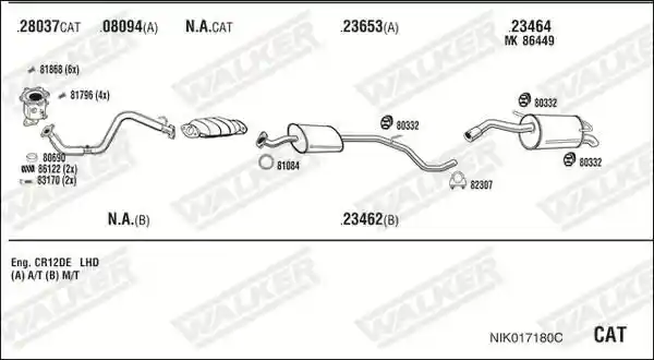 WALKER NIK017180C