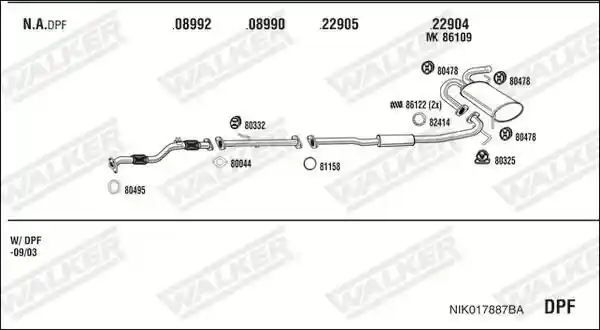 WALKER NIK017887BA