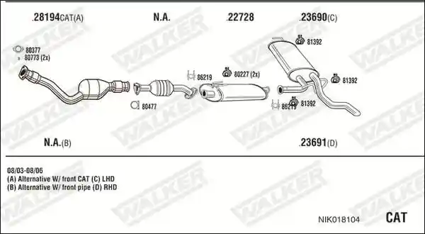WALKER NIK018104