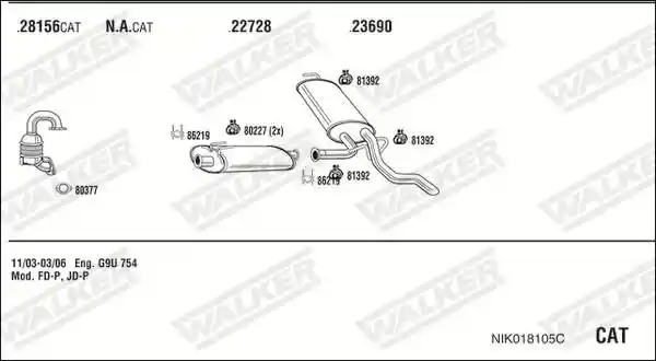 WALKER NIK018105C