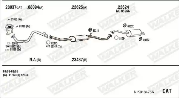 WALKER NIK018475A