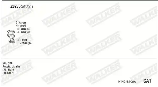 WALKER NIK018506A
