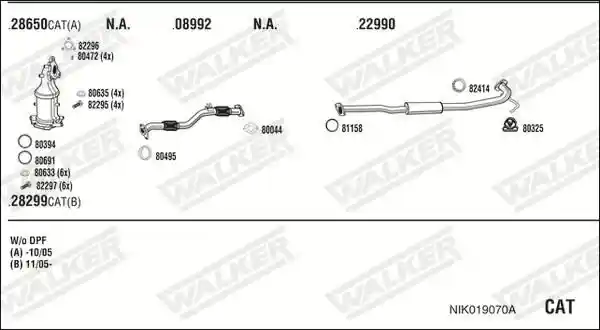 WALKER NIK019070A