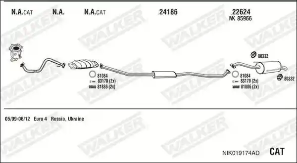 WALKER NIK019174AD
