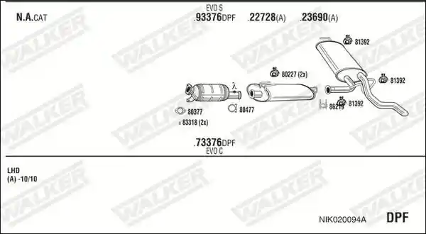 WALKER NIK020094A