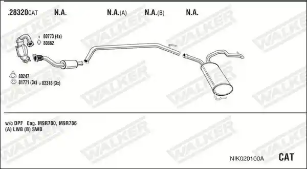 WALKER NIK020100A