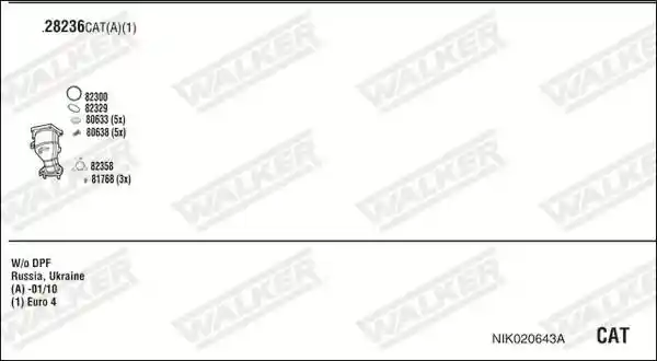 WALKER NIK020643A
