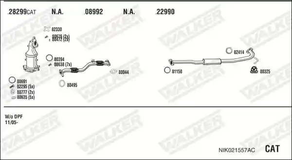 WALKER NIK021557AC