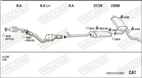 WALKER NIK024200BB