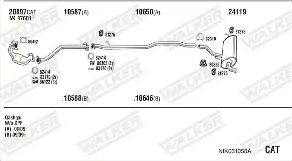 WALKER NIK031058A