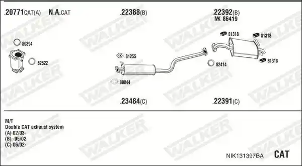 WALKER NIK131397BA