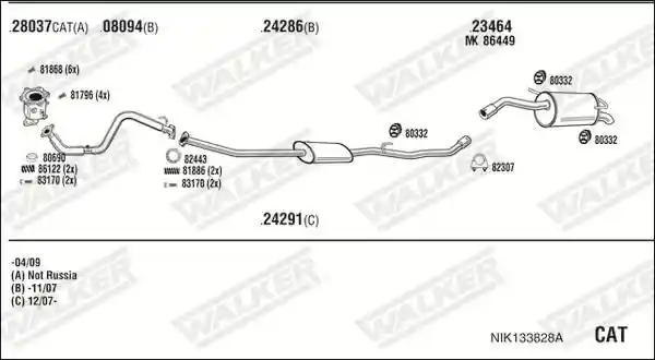 WALKER NIK133828A
