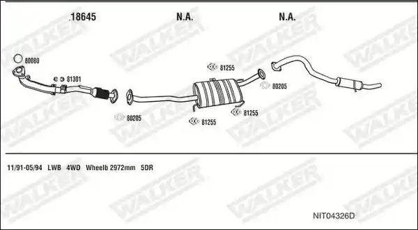 WALKER NIT04326D