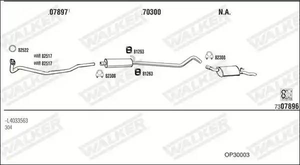 WALKER OP30003
