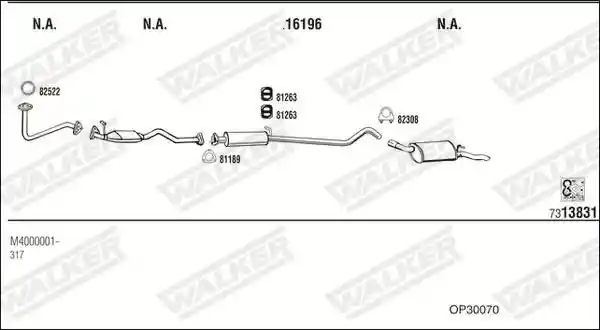 WALKER OP30070