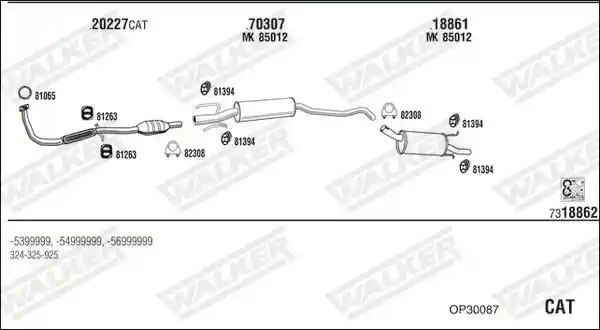 WALKER OP30087
