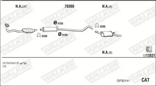 WALKER OP30141
