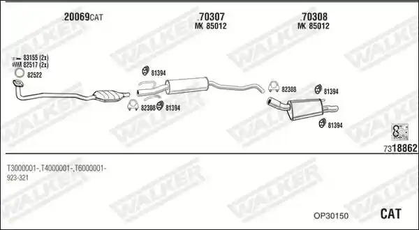 WALKER OP30150