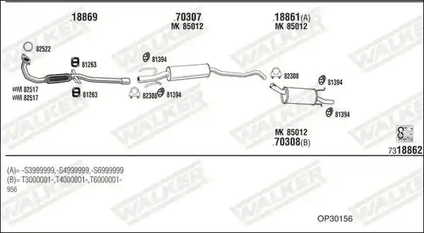 WALKER OP30156