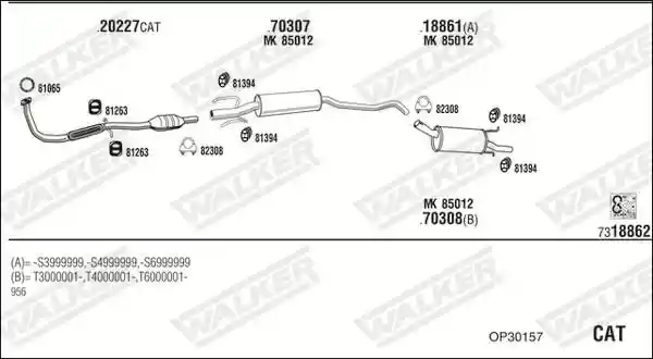 WALKER OP30157