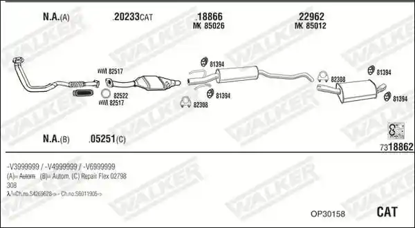 WALKER OP30158