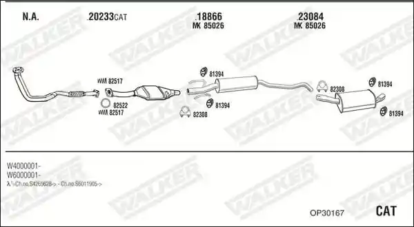 WALKER OP30167