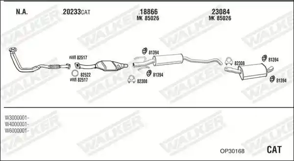 WALKER OP30168