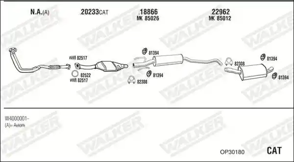 WALKER OP30180